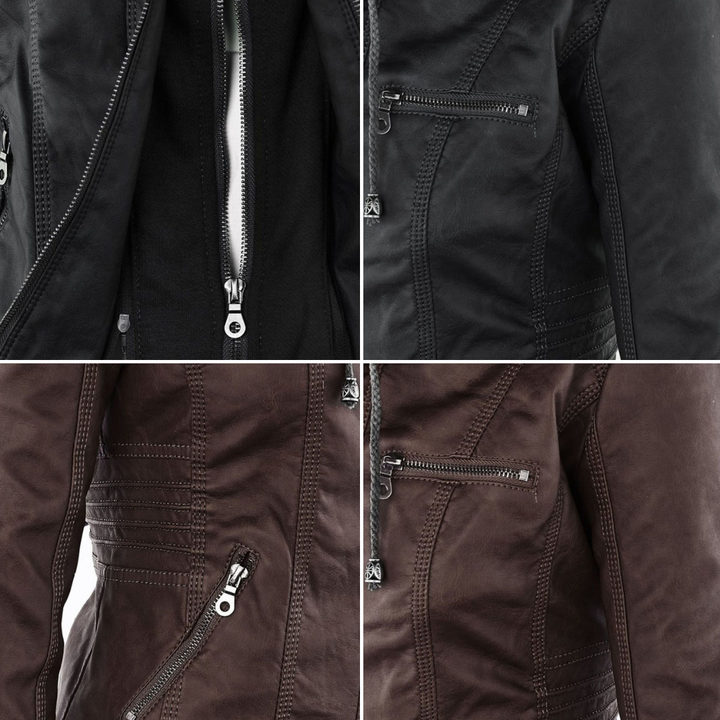 Chantal | Vegane Veganer Lederjacke
