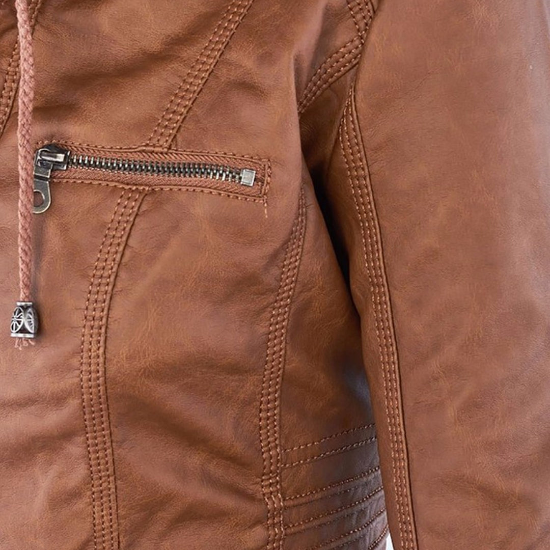 Chantal | Vegane Veganer Lederjacke