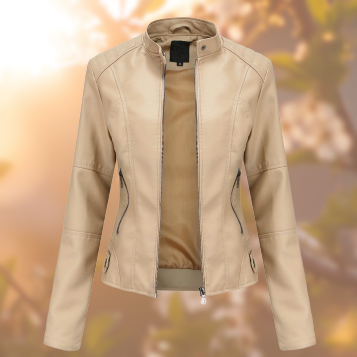 Giulia | Stylische Veganer Lederjacke