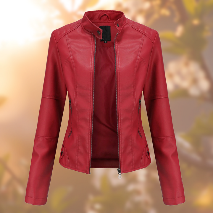 Giulia | Stylische Veganer Lederjacke