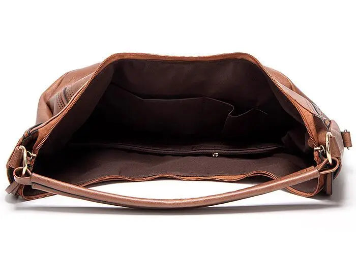 Minerva - Vintage-Veganer Ledertasche