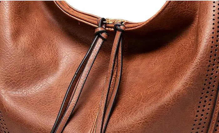 Minerva - Vintage-Veganer Ledertasche