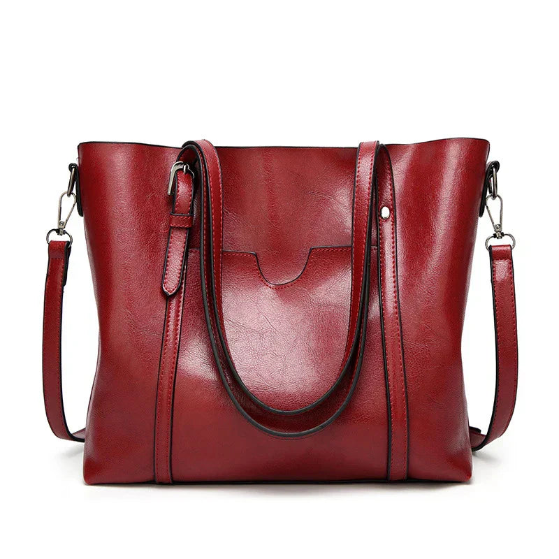 Kelley | Luxuriöse Veganer Lederhandtasche
