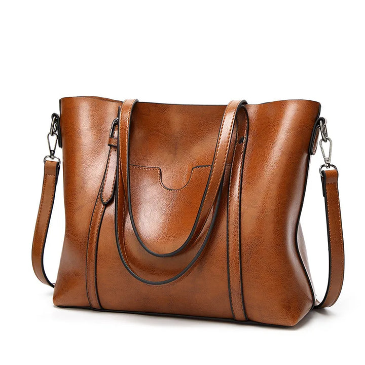 Kelley | Luxuriöse Veganer Lederhandtasche