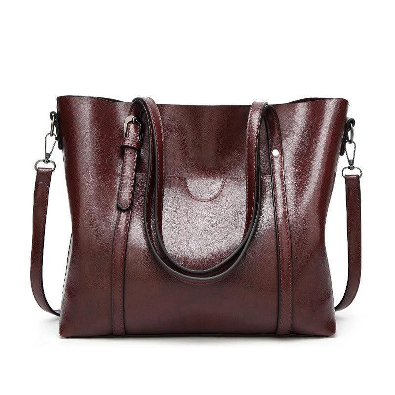 Kelley | Luxuriöse Veganer Lederhandtasche