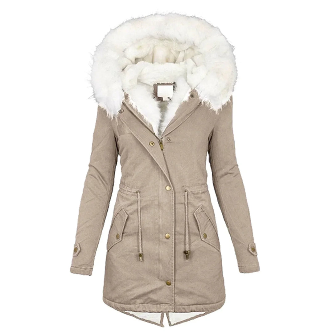 Giulia – Winterjacke mit Fellfutter