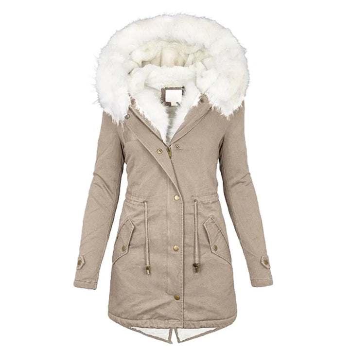 Giulia – Winterjacke mit Fellfutter