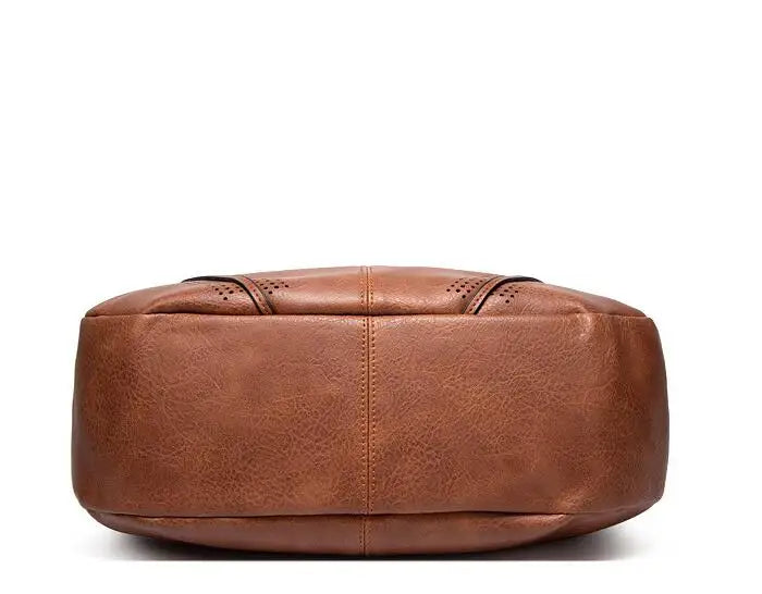 Minerva - Vintage-Veganer Ledertasche