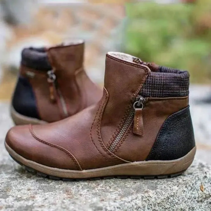 Ellen | Stiefel mit Reissverschluss | Orthopädisch