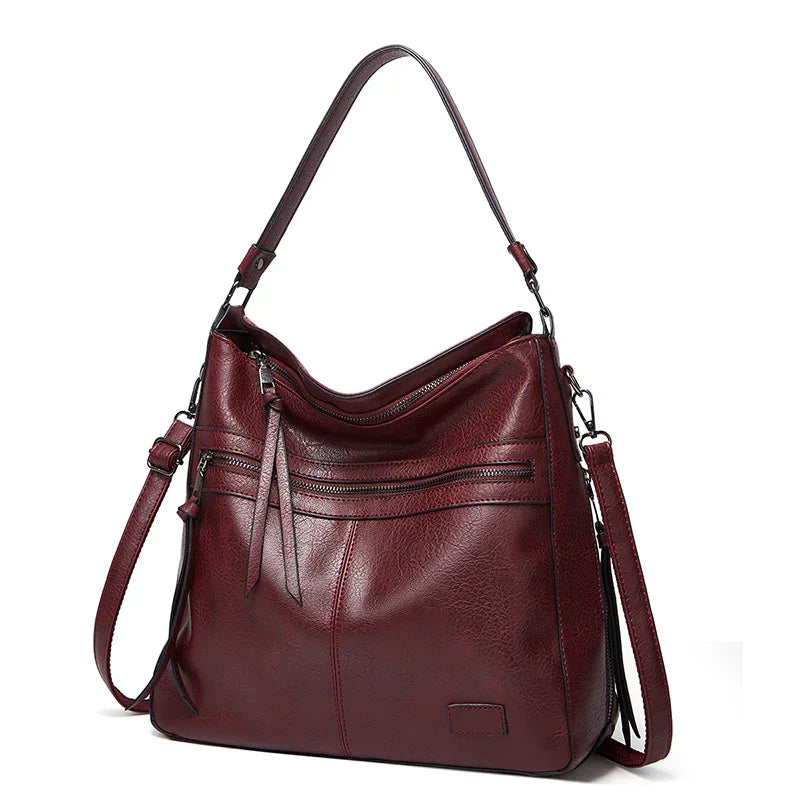 Magda | Luxuriöse Veganer Ledertasche