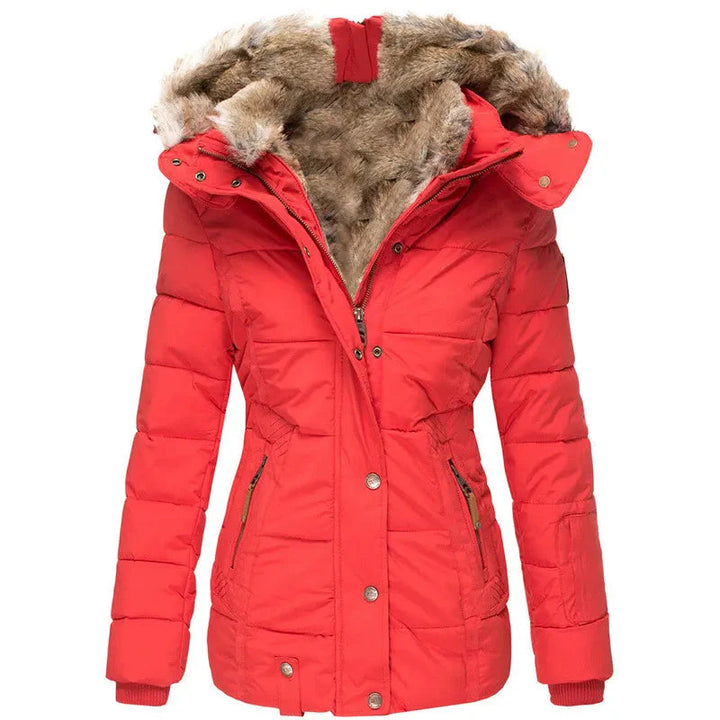 Anna™ | Warmer, pelzgefütterter Wintermantel
