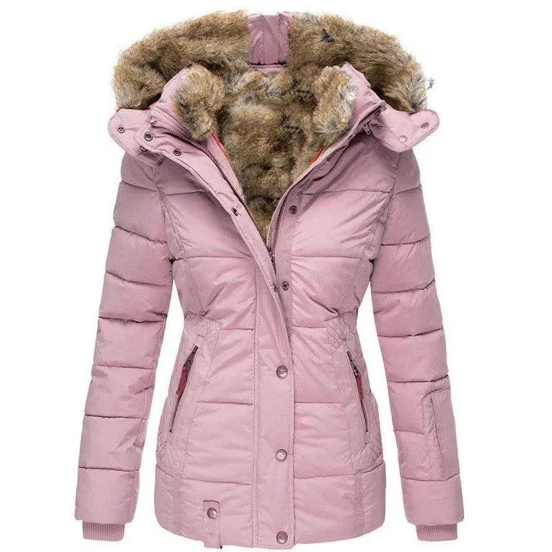 Anna™ | Warmer, pelzgefütterter Wintermantel