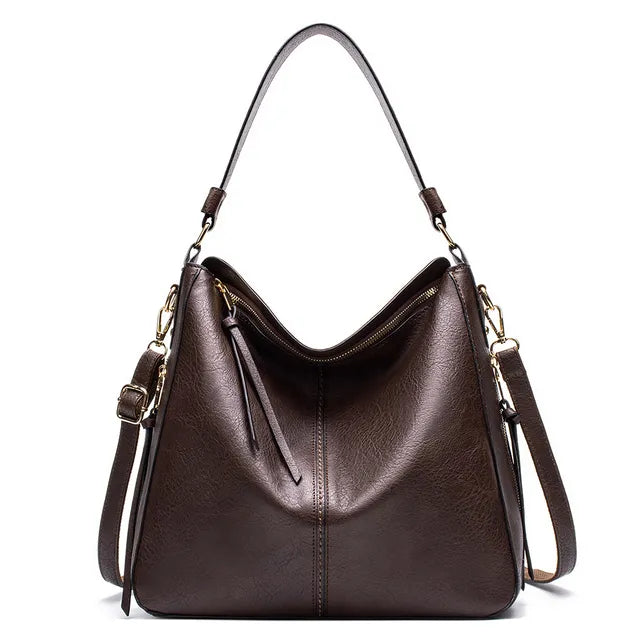 Becca | Grosse Tragetasche aus Veganer Leder
