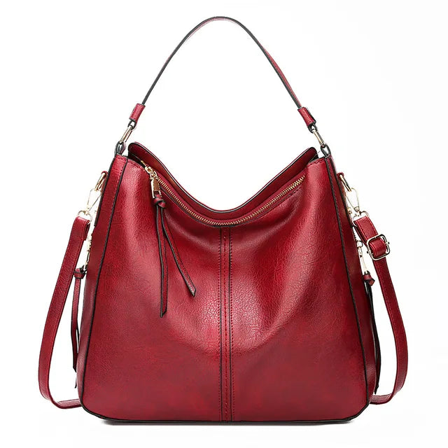 Becca | Grosse Tragetasche aus Veganer Leder