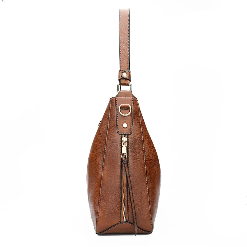 Becca | Grosse Tragetasche aus Veganer Leder
