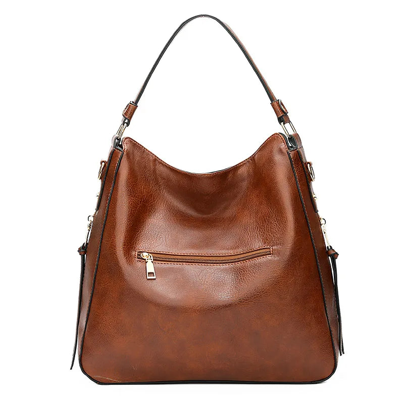 Becca | Grosse Tragetasche aus Veganer Leder