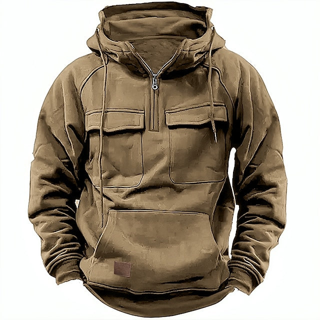 Xavier – Gemütlicher Winter-Hoodie mit Reissverschluss