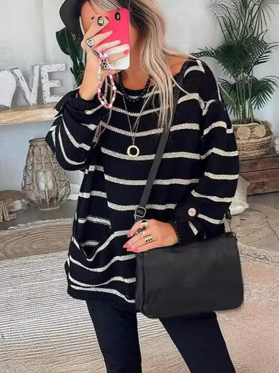 Ubalda – Gestreifter Pullover