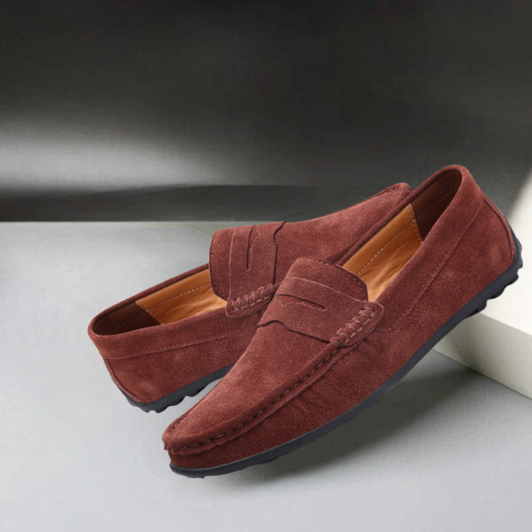 Jacob™ – Loafers aus Wild
