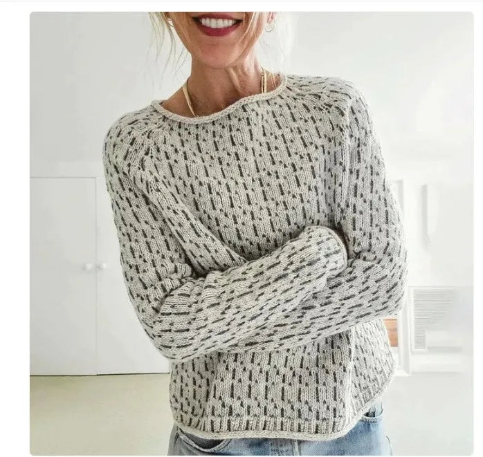 MODA | Damen-Colorblock-Pullover