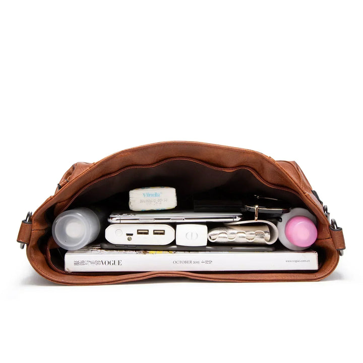 Priscilla - Vintage-Veganer Ledertasche