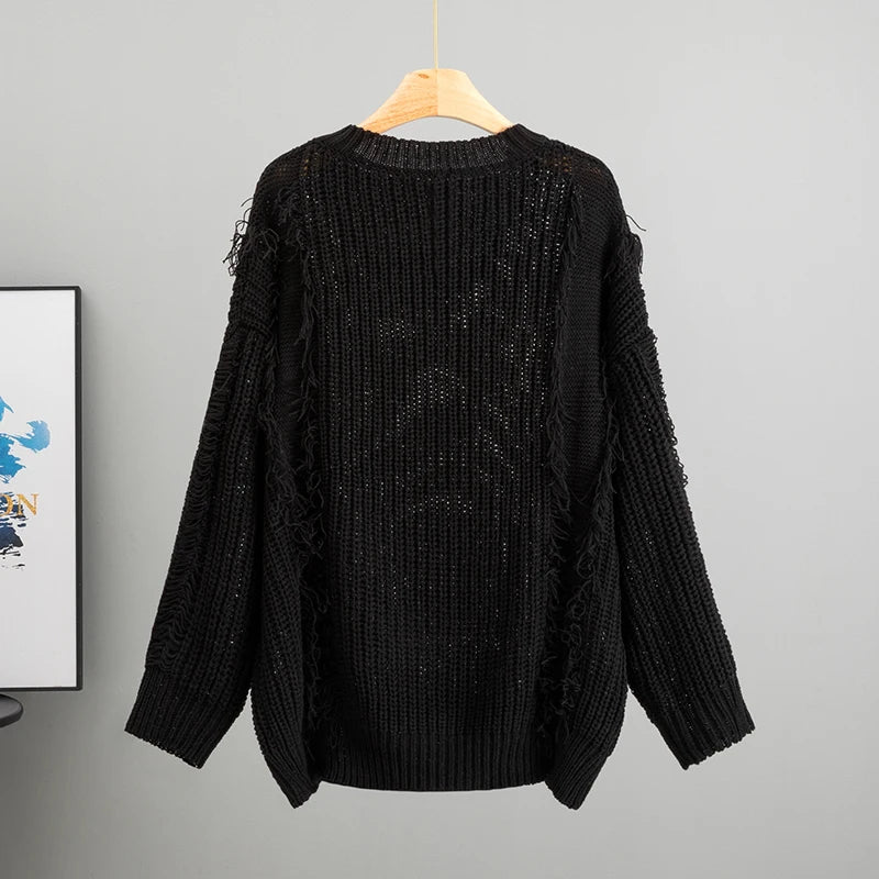 Liselotte | Oversize Strickpulli für Froue