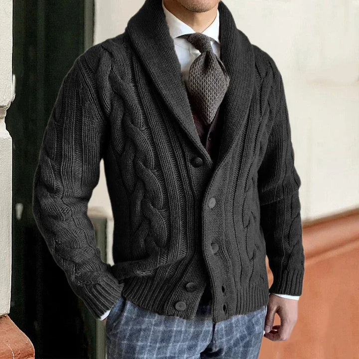 Rory | Gestrickter Herren-Cardigan