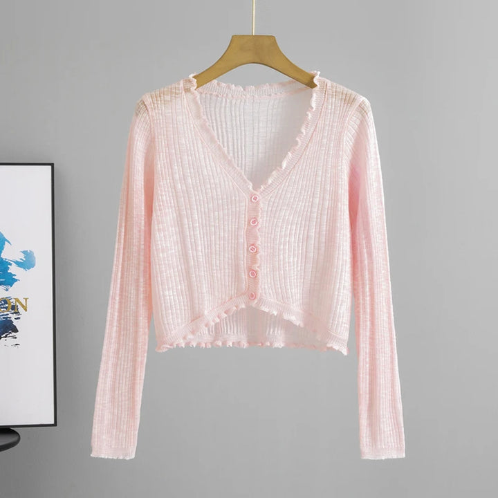 Margrit | Leichts Sommer-Cardigan mit V-Ausschnitt für Froue