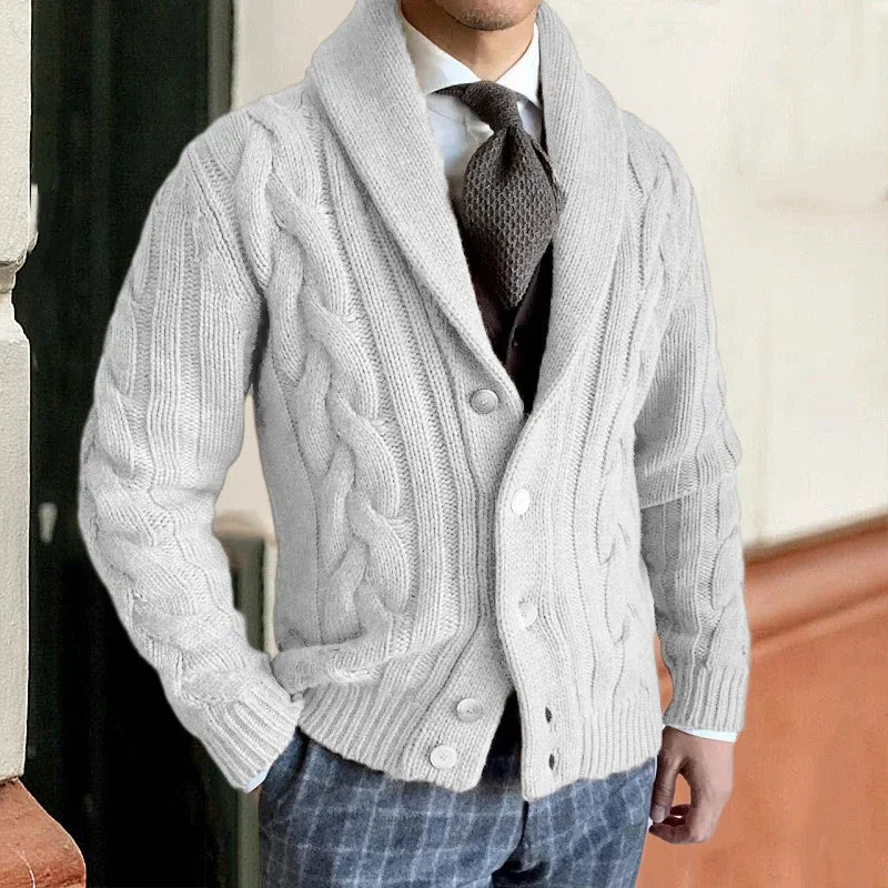 Rory | Gestrickter Herren-Cardigan