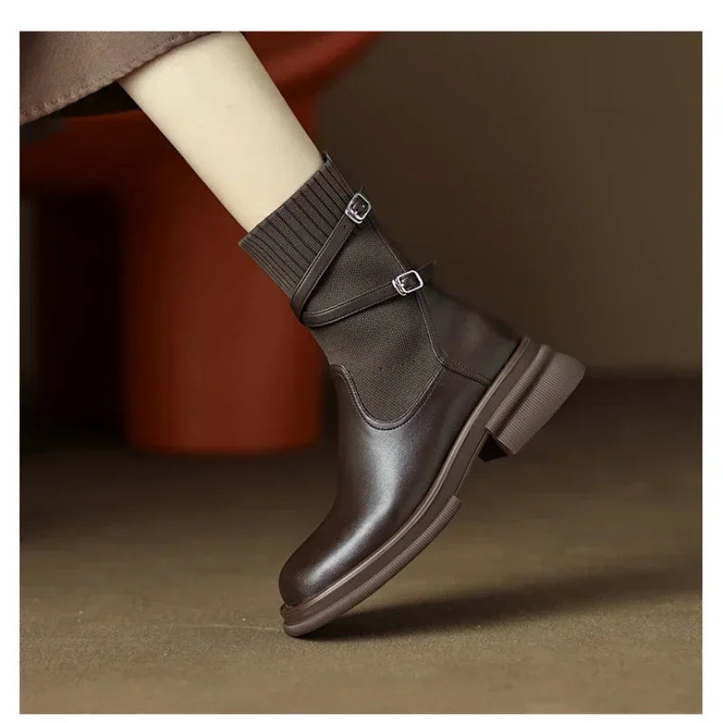 Chelsea Boots – Vintage Stiefeletten für Damen