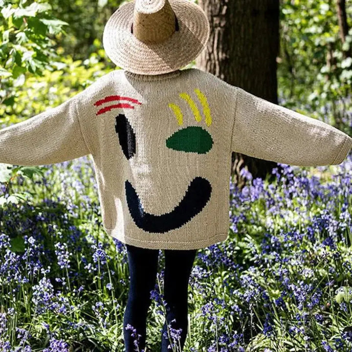 Sandy | Übergroßer Boho-Pullover