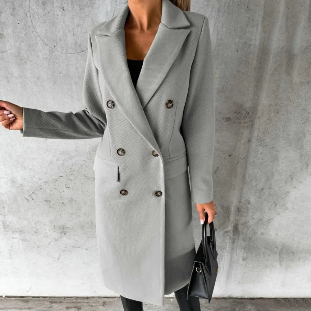 Selene | City Chic Wollmix-Trenchcoat