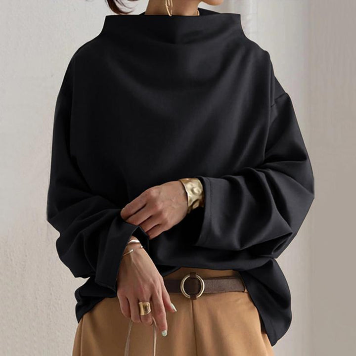 Alora | Pullover mit hohem Kragen