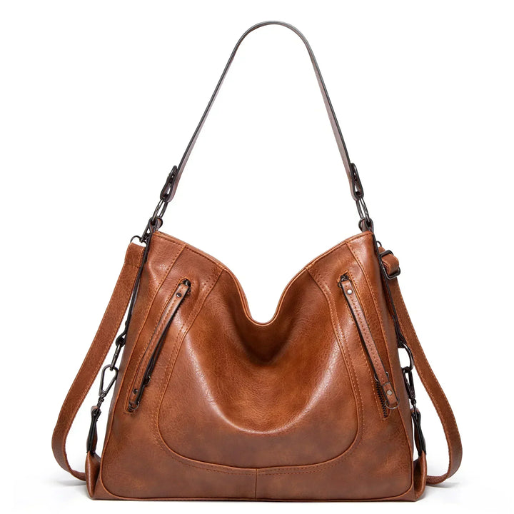 Priscilla - Vintage-Veganer Ledertasche