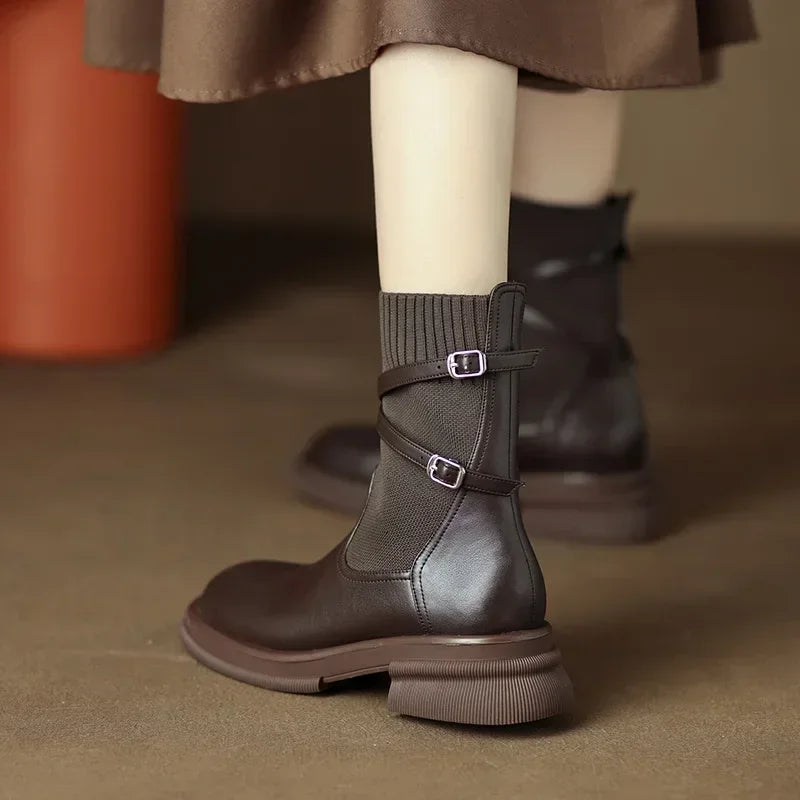 Chelsea Boots – Vintage Stiefeletten für Damen