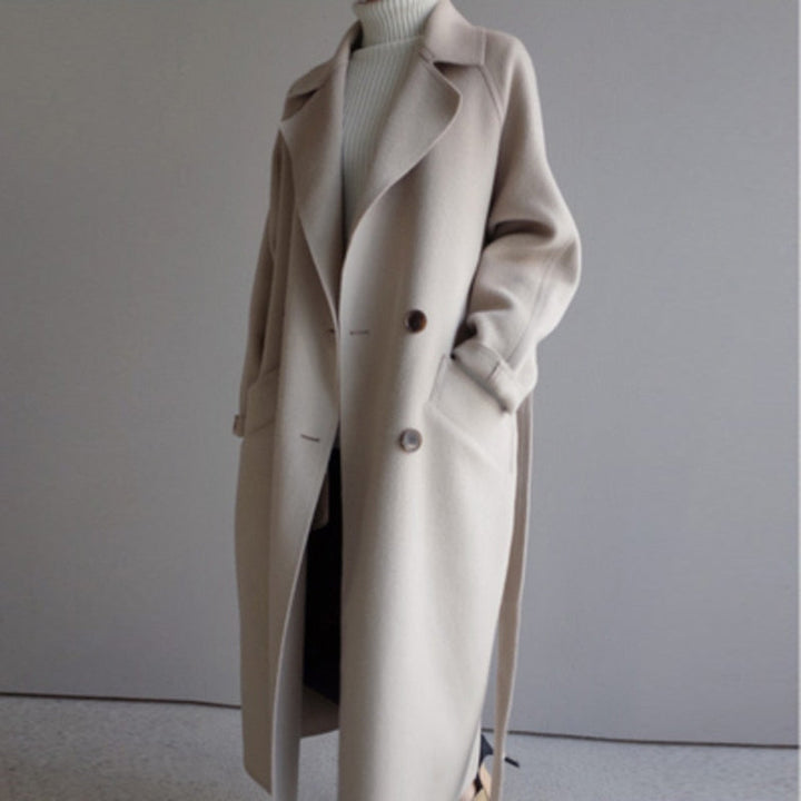 Laure | Eleganter langer Mantel