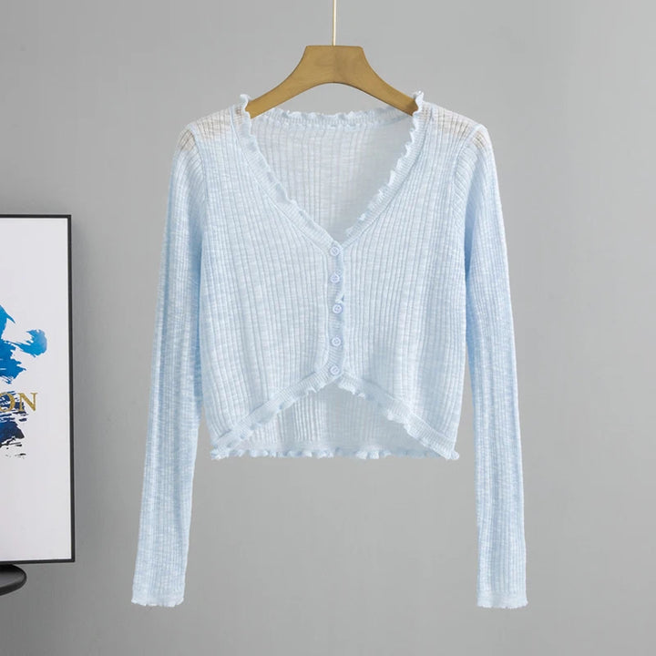 Margrit | Leichts Sommer-Cardigan mit V-Ausschnitt für Froue