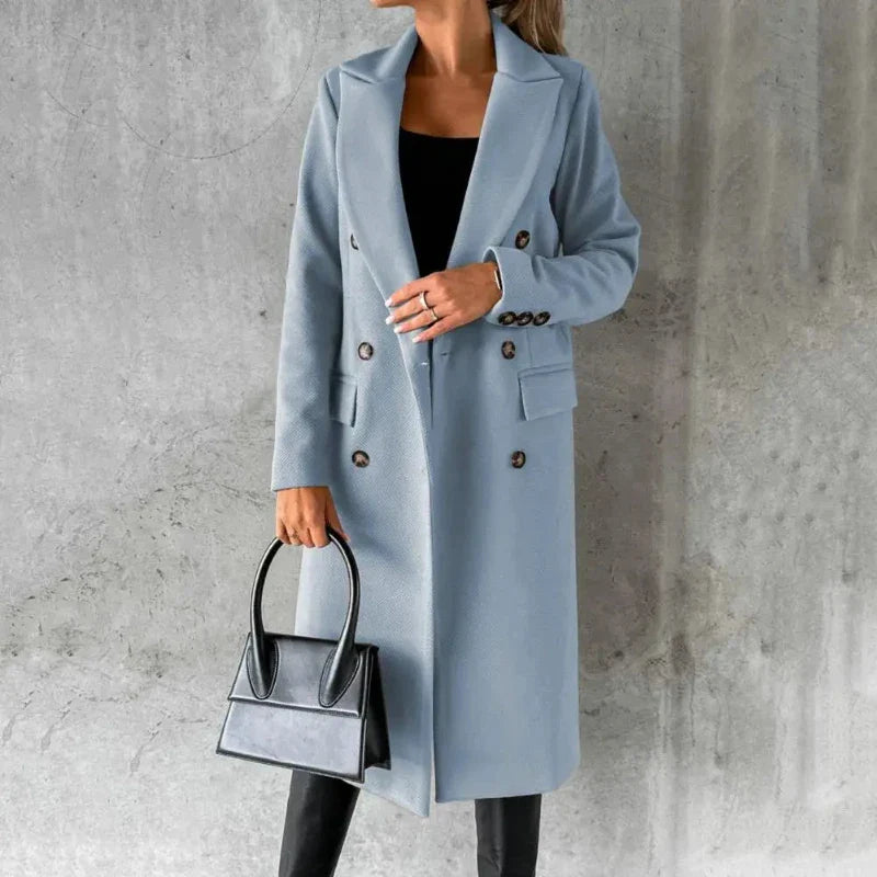 Selene | City Chic Wollmix-Trenchcoat
