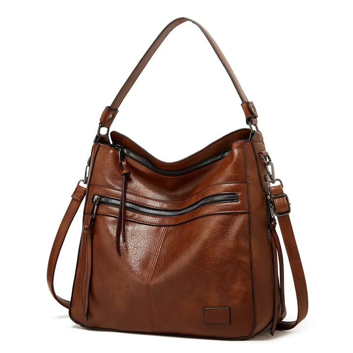 Muriel - Vintage-Veganer Ledertasche