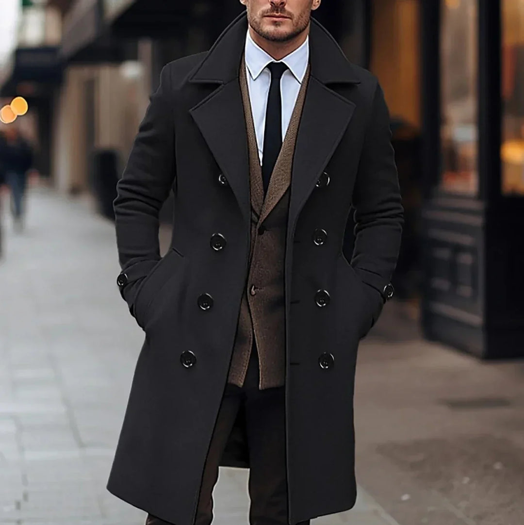 Leo | Klassischer Herren-Trenchcoat