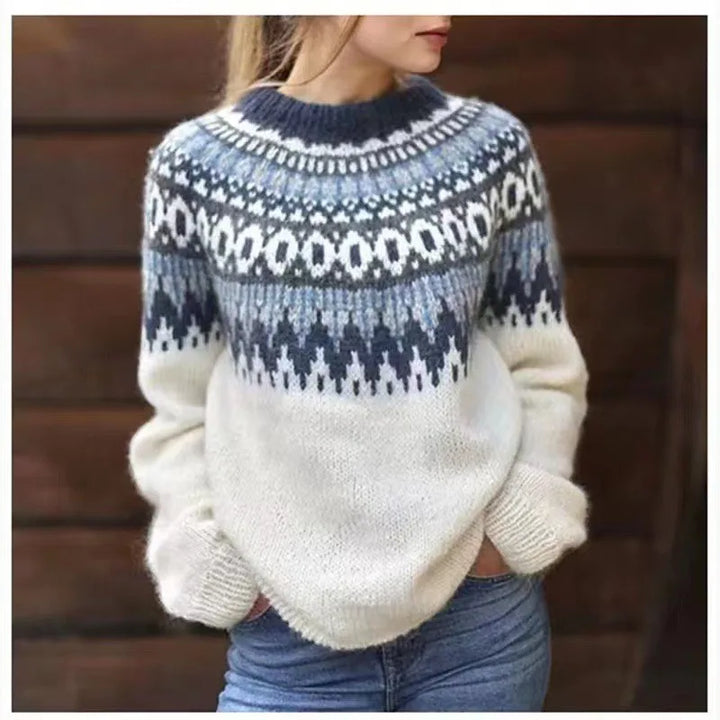 MODA | Damen-Colorblock-Pullover