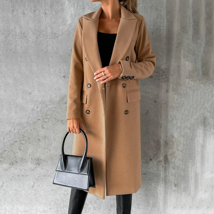 Selene | City Chic Wollmix-Trenchcoat