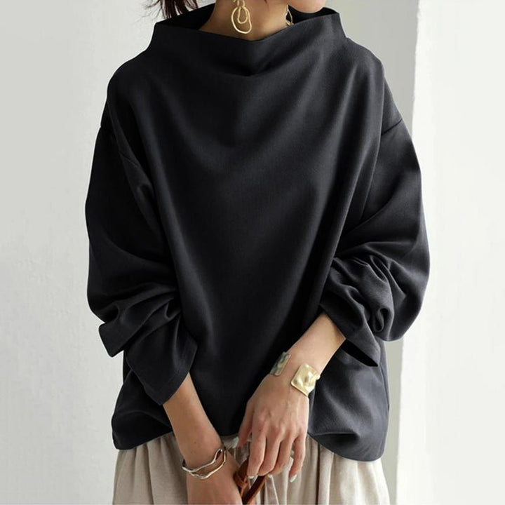 Alora | Pullover mit hohem Kragen