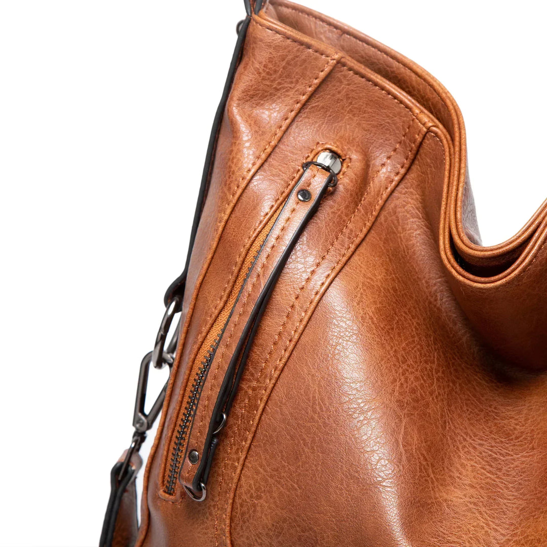 Priscilla - Vintage-Veganer Ledertasche