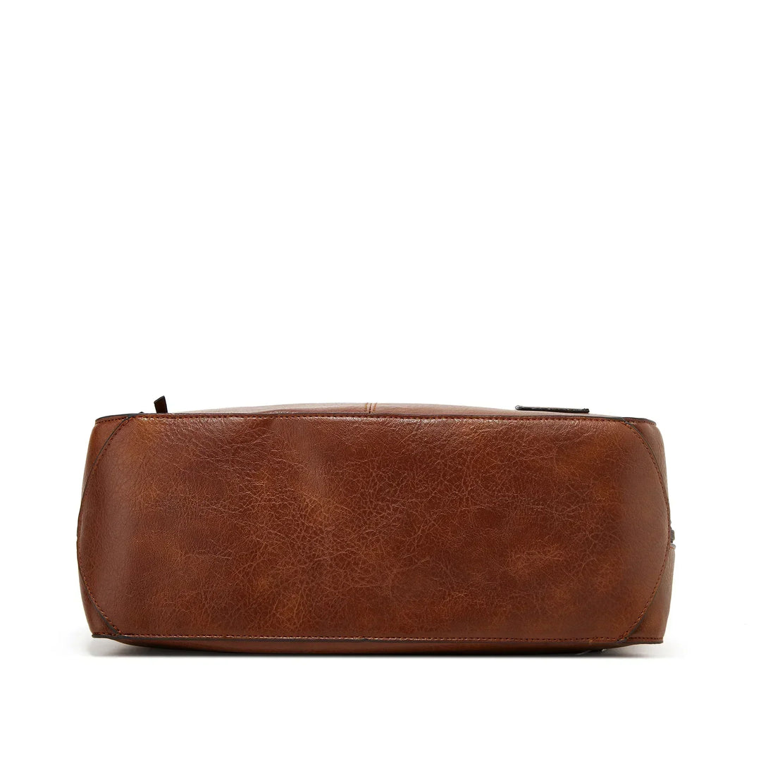 Muriel - Vintage-Veganer Ledertasche
