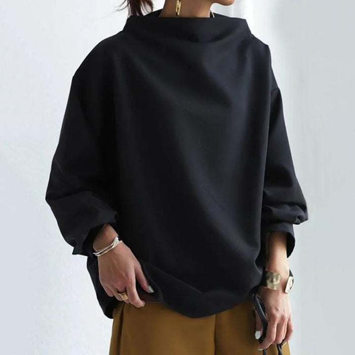 Alora | Pullover mit hohem Kragen