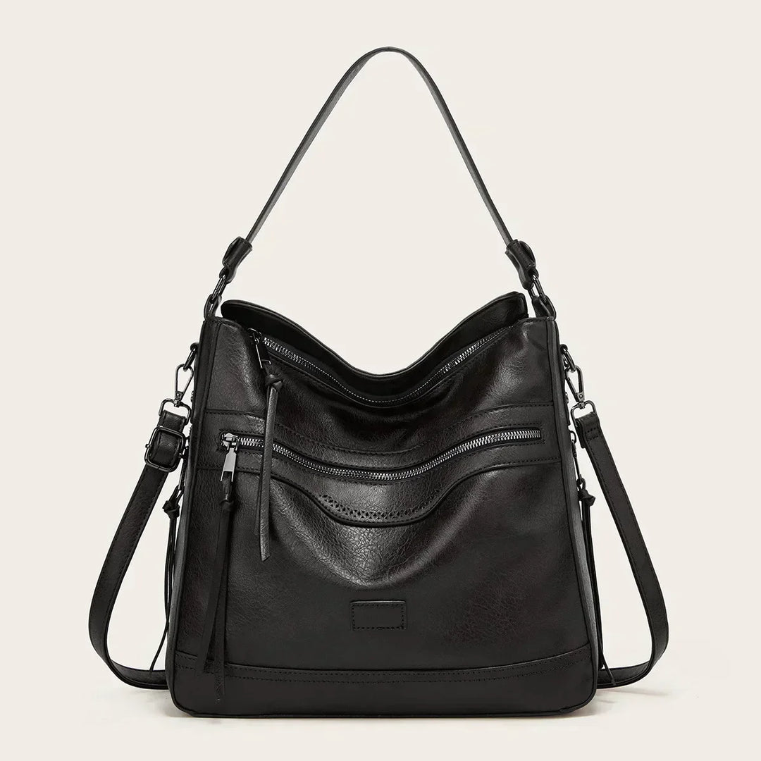 Muriel - Vintage-Veganer Ledertasche