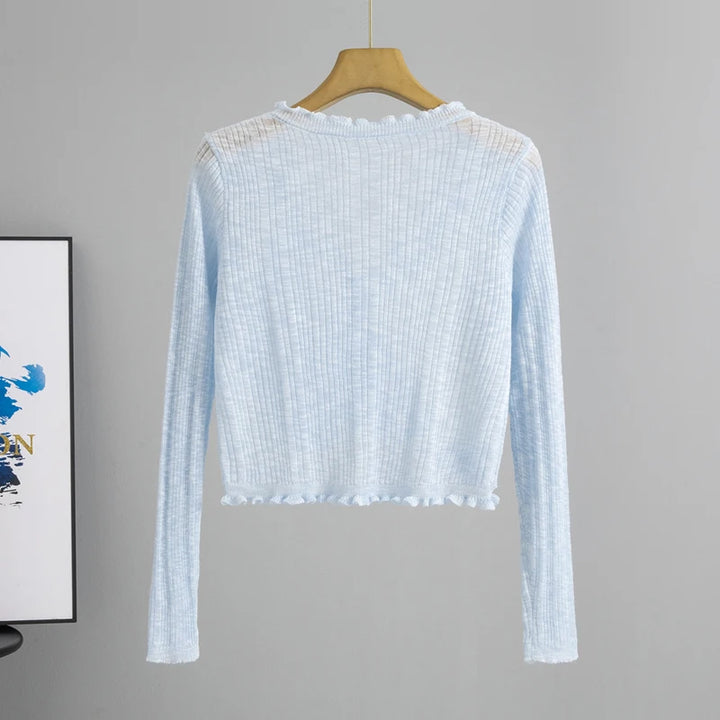 Margrit | Leichts Sommer-Cardigan mit V-Ausschnitt für Froue