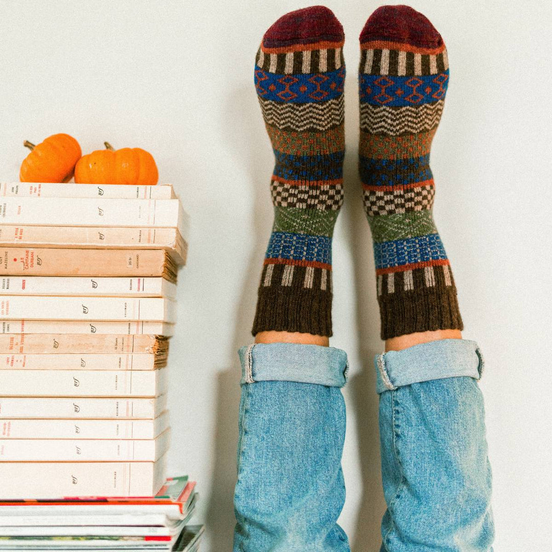 LIV (5 PAAR) - WOLLSOCKEN FÜR MÄNNER UND FRAUEN