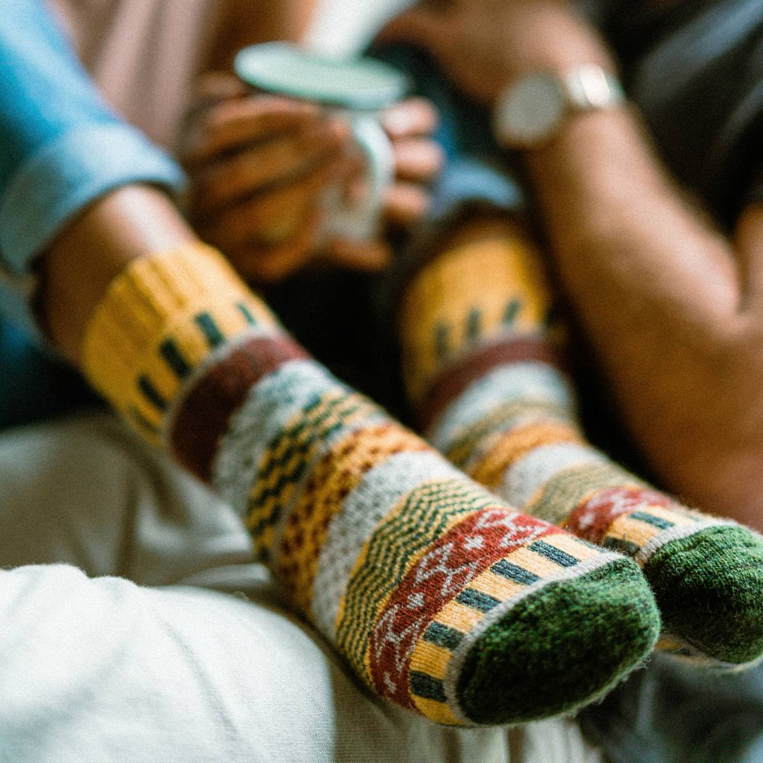 LIV (5 PAAR) - WOLLSOCKEN FÜR MÄNNER UND FRAUEN